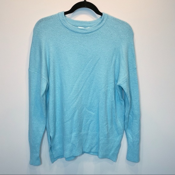 Treasure & Bond Crewneck Sweater Blue Milky XS NWT New - Picture 2 of 8